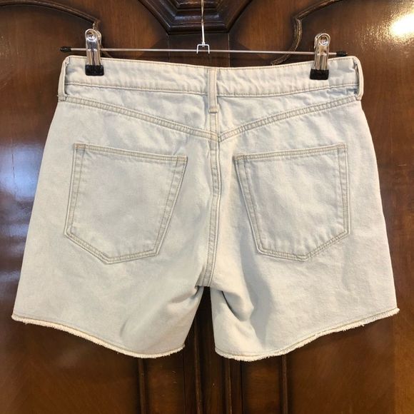 &Denim Light Blue Denim Shorts - Picture 7 of 8
